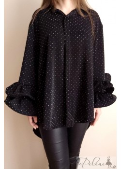 Nauja puošni palaidinė rauktomis rankovėmis